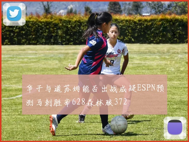 华子与道苏姆能否出战成疑ESPN预测马刺胜率628森林狼372